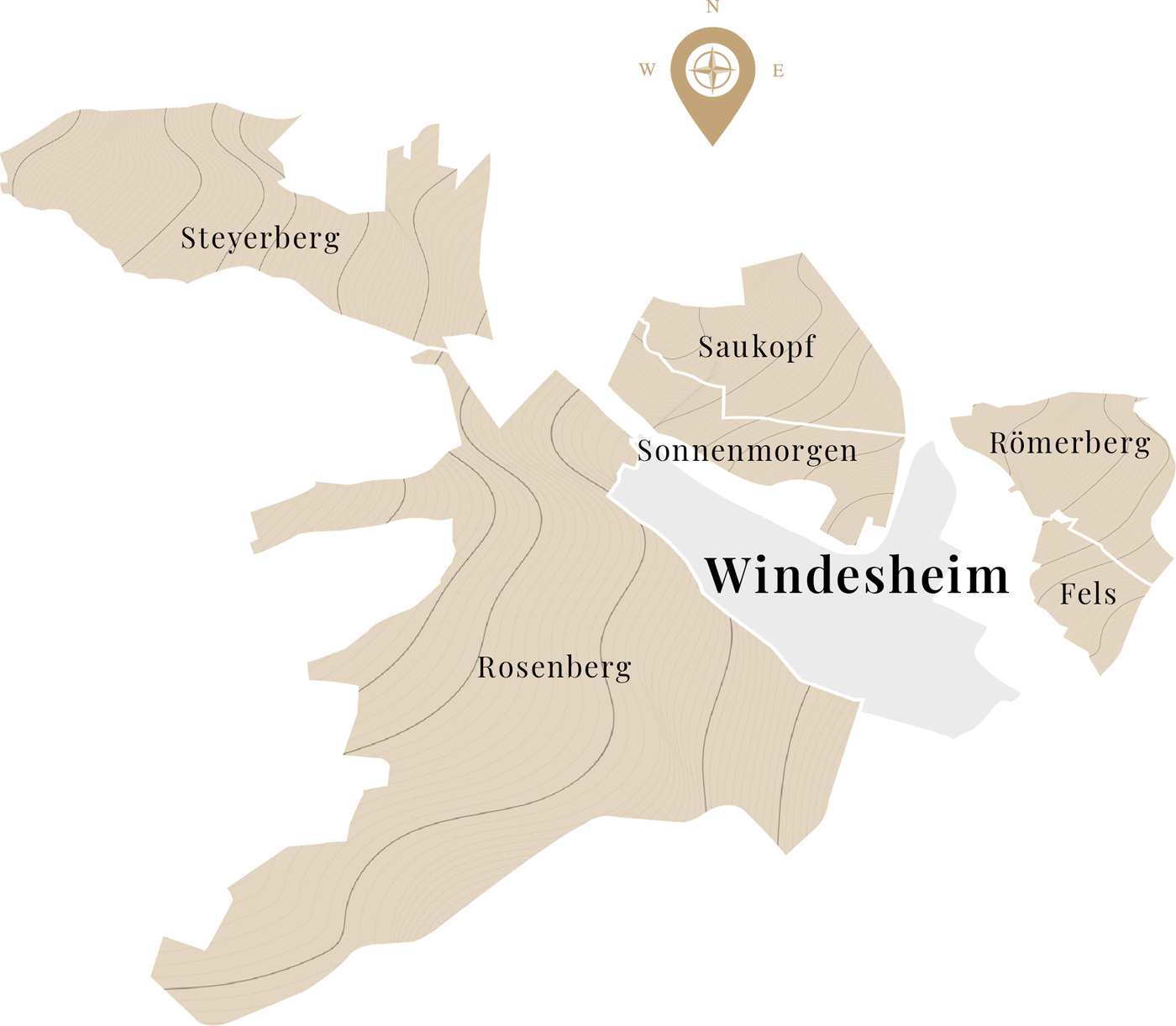 Weingut Lindenhof · Unsere Lagen Weingut Lindenhof · Unsere Lagen